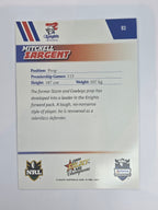 NRL 2008 Champions Base Card #93 Mitchell Sargent Newcastle Knights