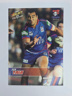 NRL 2008 Champions Base Card #98 Zeb Taia Newcastle Knights