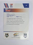NRL 2008 Champions Base Card #98 Zeb Taia Newcastle Knights
