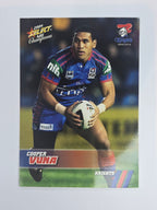 NRL 2008 Champions Base Card #99 Cooper Vuna Newcastle Knights
