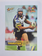NRL 2008 Champions Base Card #100 Johnathan Thurston North Queensland Cowboys