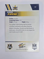 NRL 2008 Champions Base Card #107 Aaron Payne North Queensland Cowboys