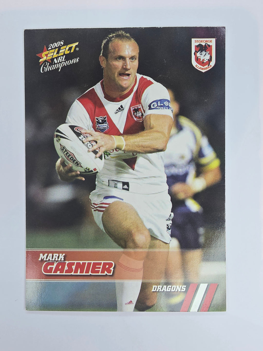 NRL 2008 Champions Base Card #138 Mark Gasnier St George Illawarra Dragons