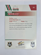 NRL 2008 Champions Base Card #156 Nigel Vagana South Sydney Rabbitohs