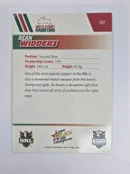 NRL 2008 Champions Base Card #157 Dean Widders South Sydney Rabbitohs