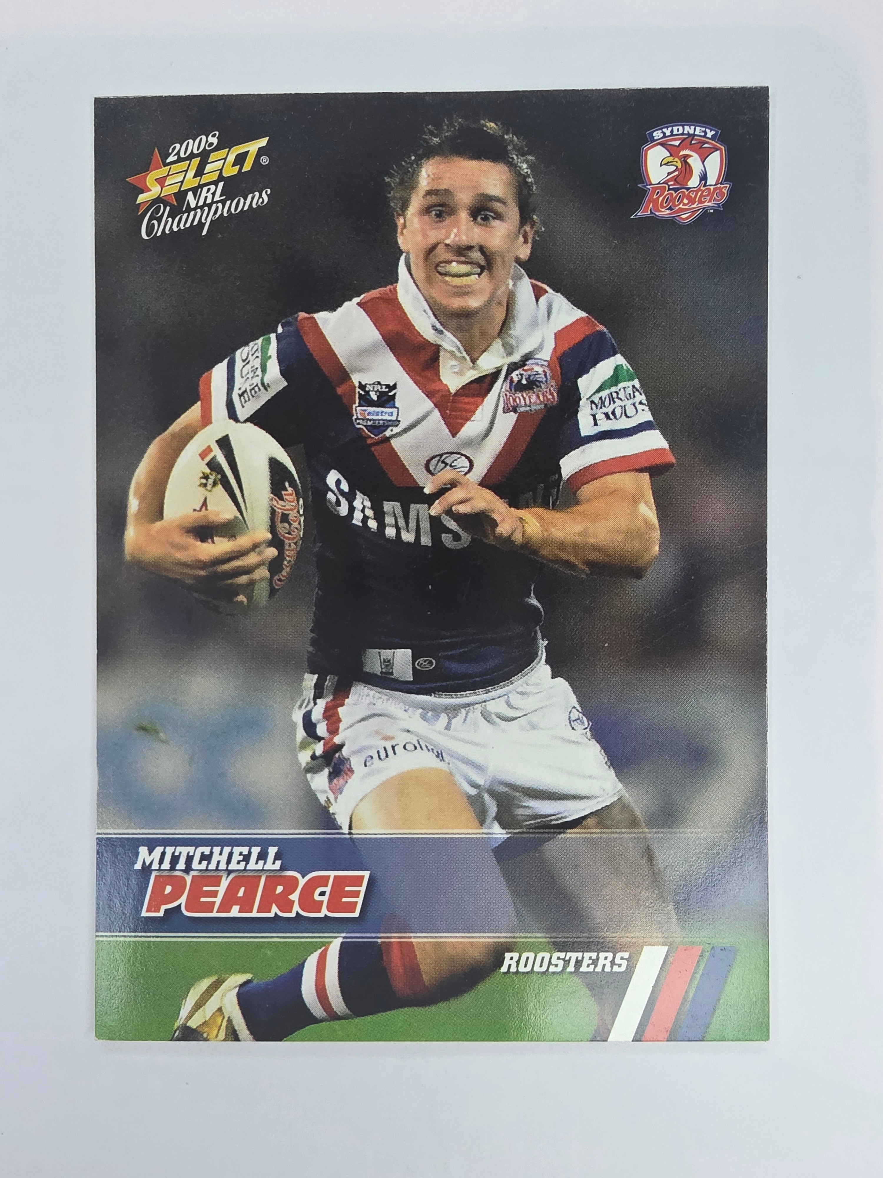 NRL 2008 Champions Base Card #165 Mitchell Pearce Sydney Roosters