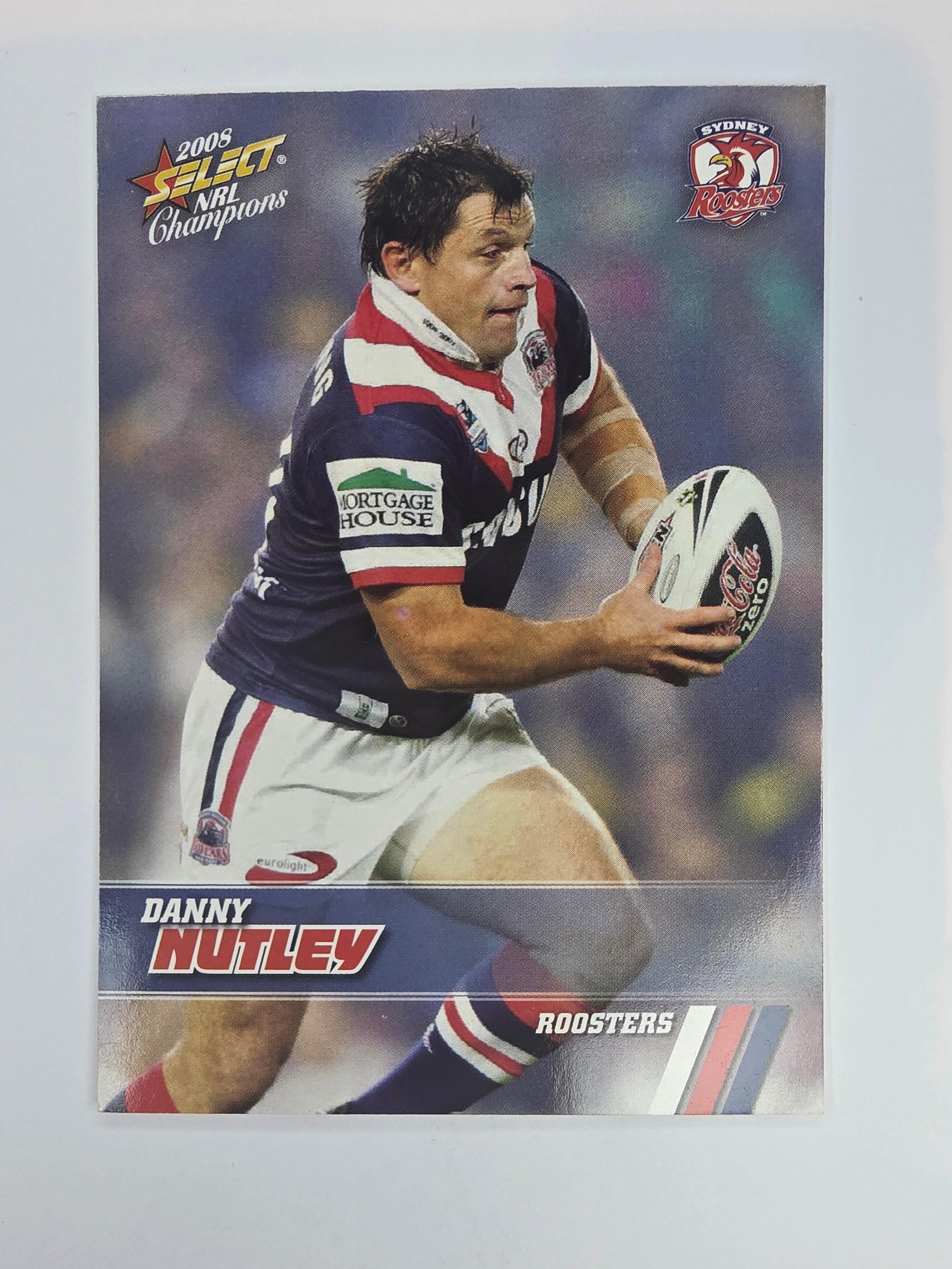 NRL 2008 Champions Base Card #169 Danny Nutley Sydney Roosters