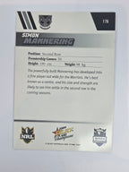 NRL 2008 Champions Base Card #176 Simon Mannering New Zealand Warriors