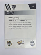 NRL 2008 Champions Base Card #183 Michael Witt New Zealand Warriors