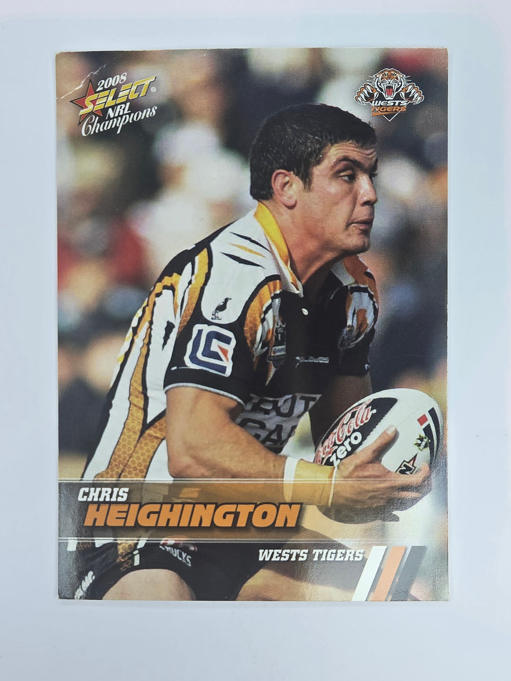 NRL 2008 Champions Base Card #194 Chris Heighington Wests Tigers