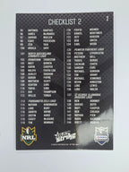 NRL 2011 Strike Base Card #2 Checklist