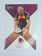 NRL 2011 Strike Base Card #6 Darren Lockyer Brisbane Broncos