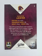 NRL 2011 Strike Base Card #6 Darren Lockyer Brisbane Broncos