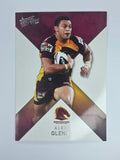 NRL 2011 Strike Base Card #8 Alex Glenn Brisbane Broncos
