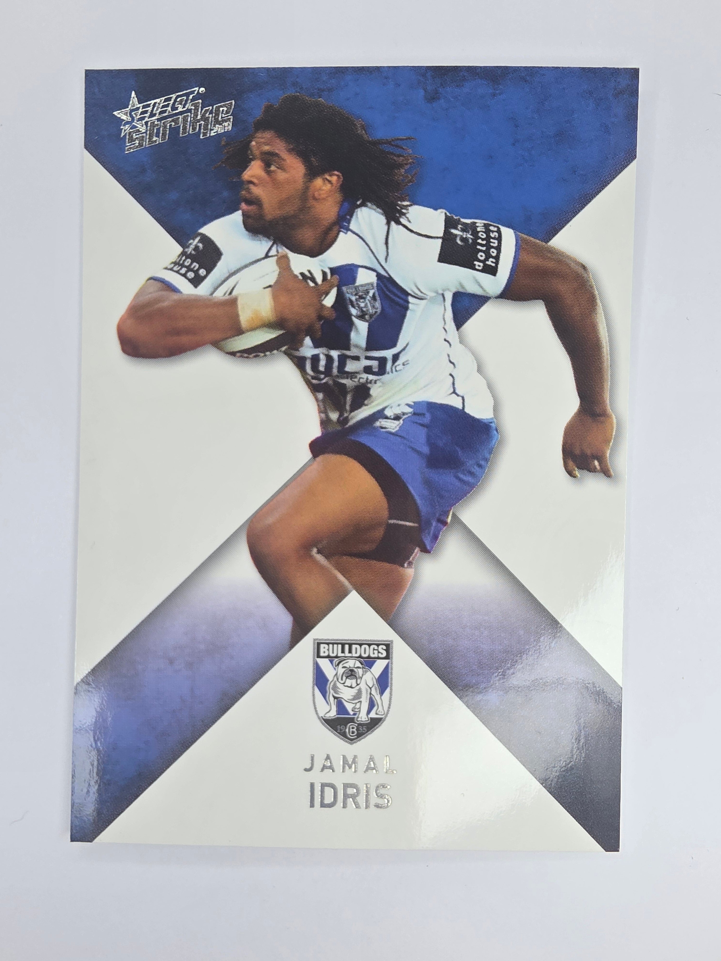 NRL 2011 Strike Base Card #22 Jamal Idris Canterbury Bankstown Bulldogs