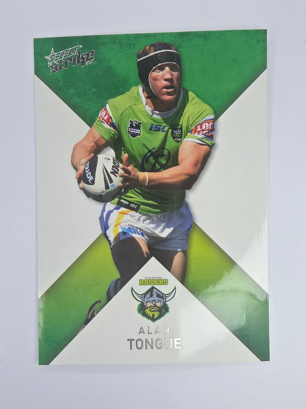 NRL 2011 Strike Base Card #30 Alan Tongue Canberra Raiders