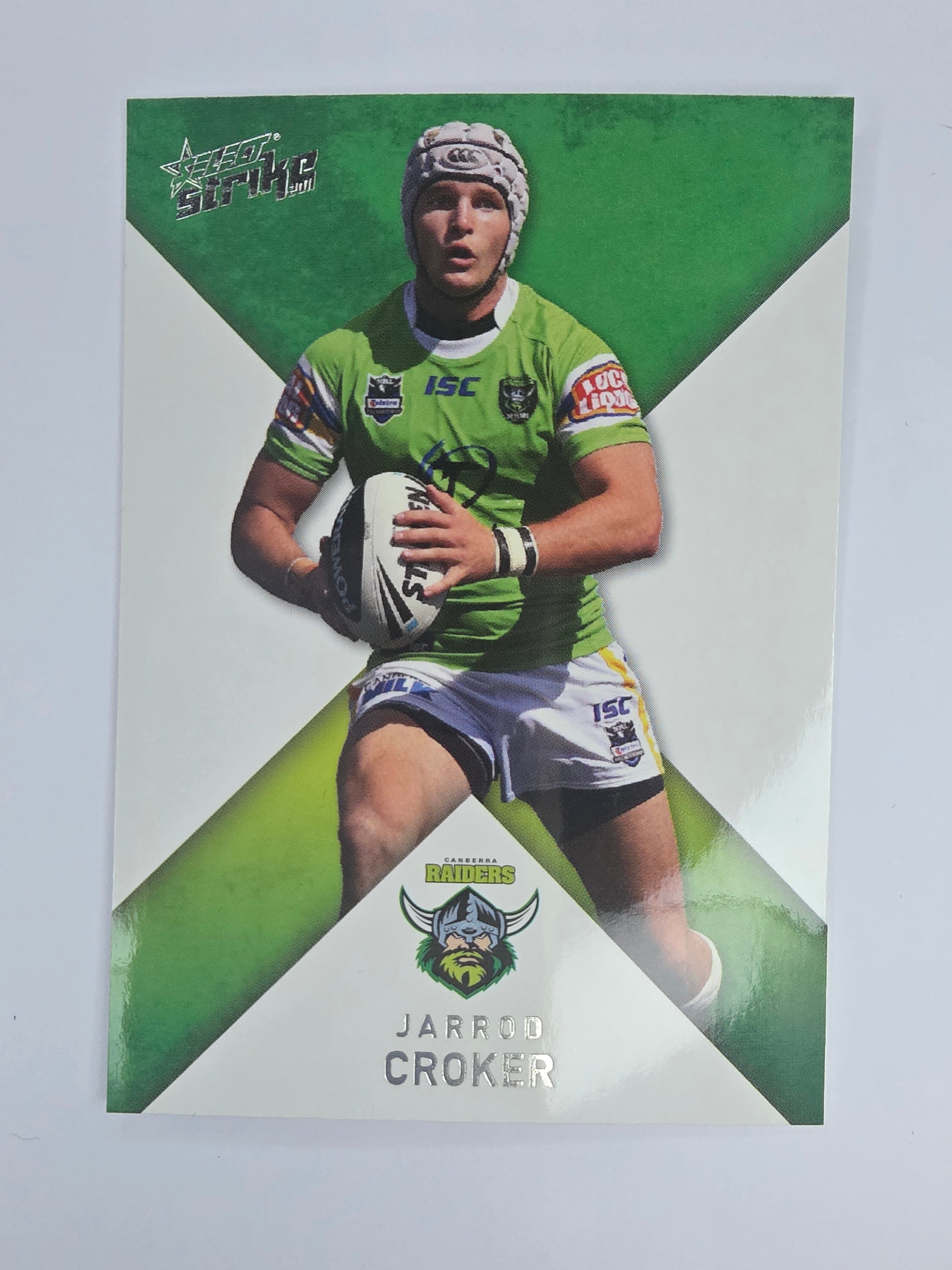 NRL 2011 Strike Base Card #31 Jarrod Croker Canberra Raiders