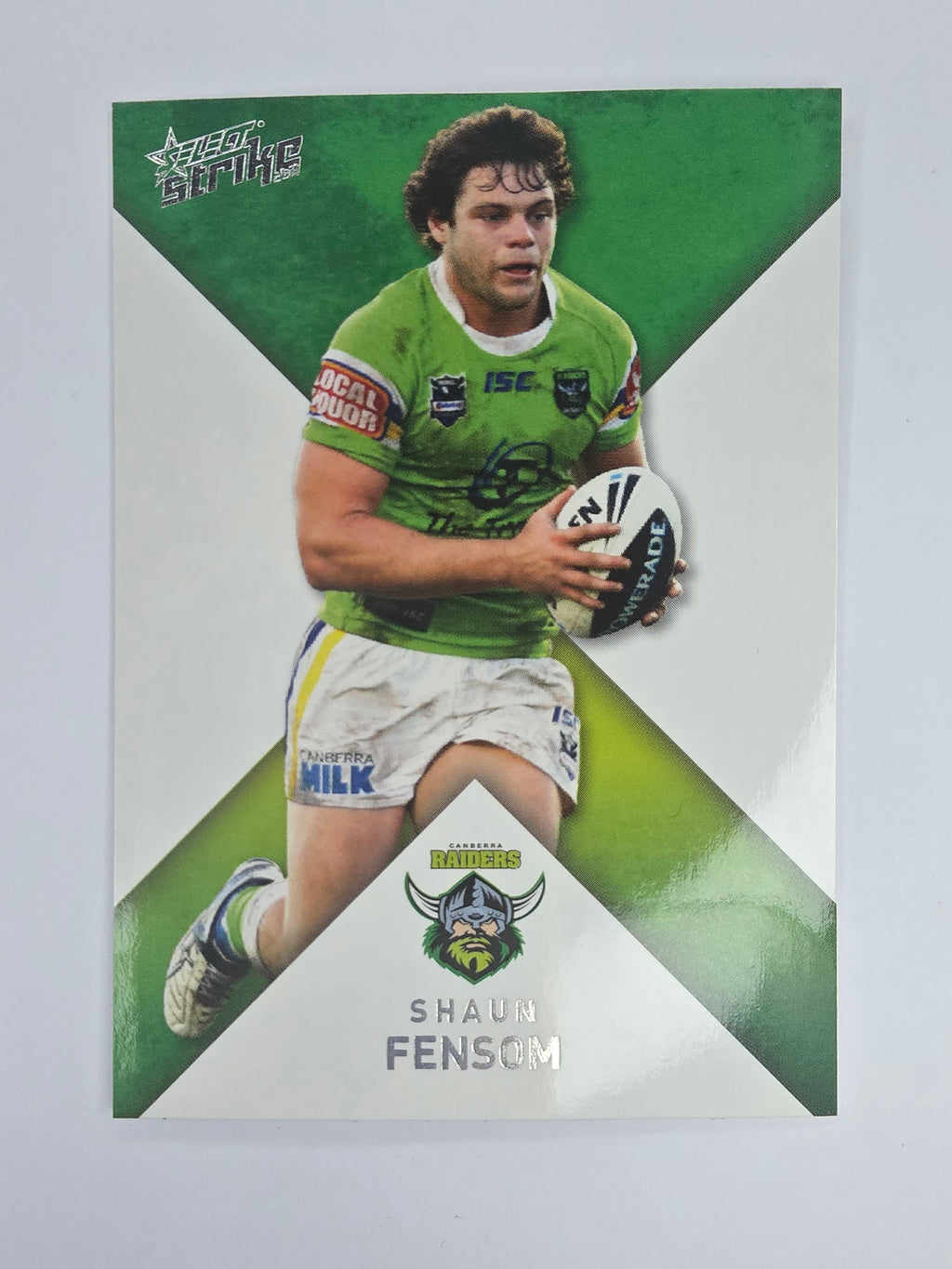 NRL 2011 Strike Base Card #33 Shaun Fensom Canberra Raiders