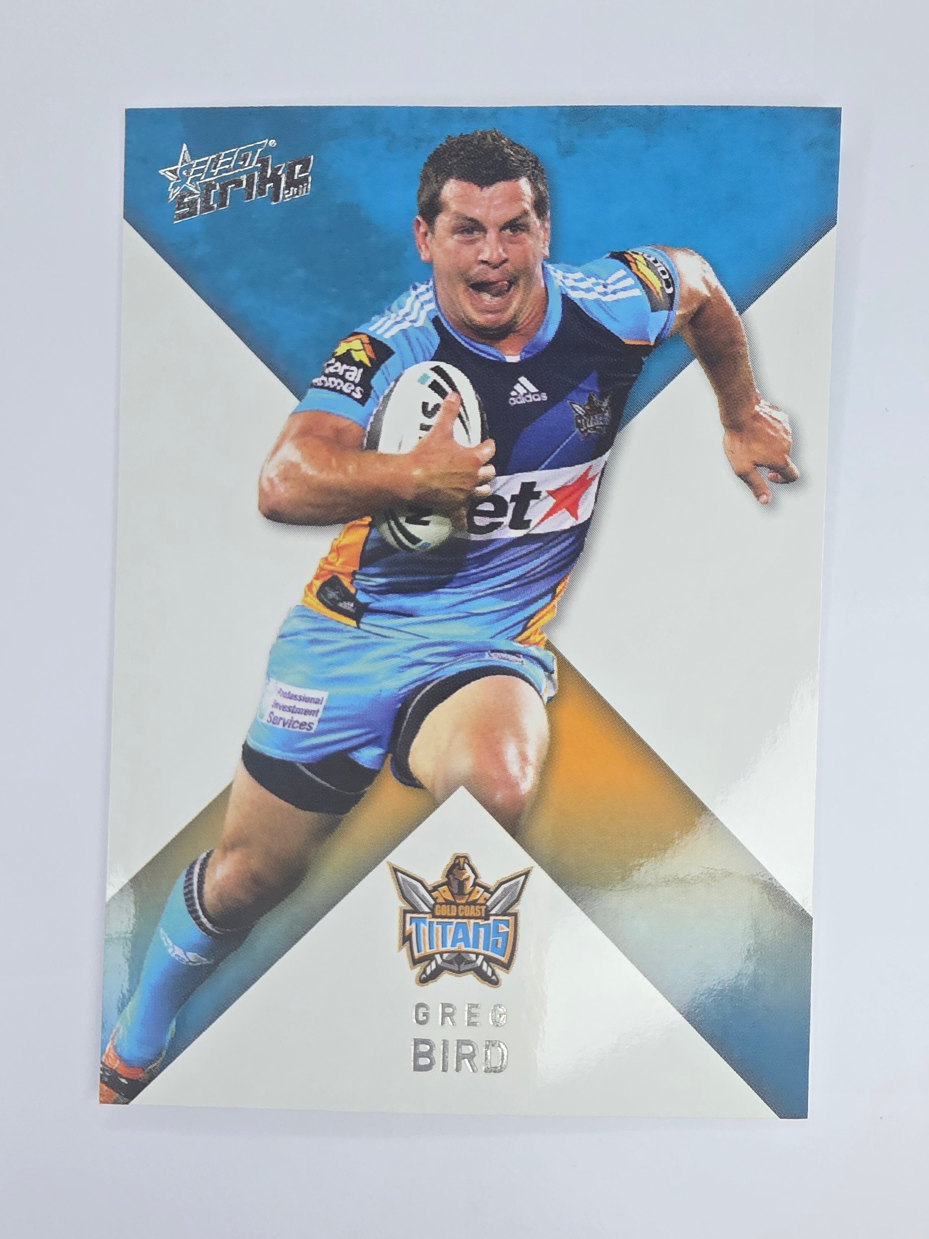 NRL 2011 Strike Base Card #56 Greg Bird Gold Coast Titans