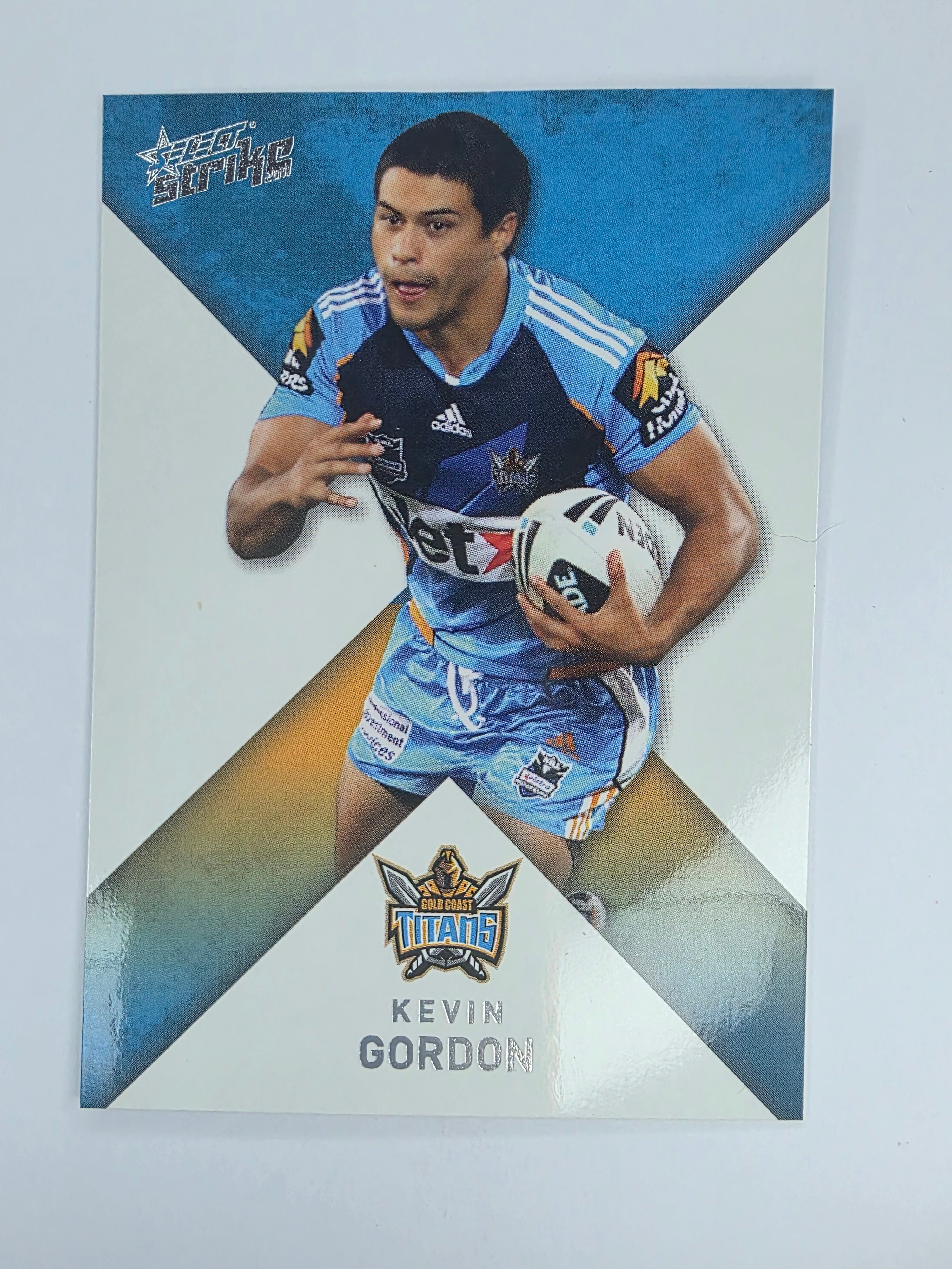 NRL 2011 Strike Base Card #58 Kevin Gordon Gold Coast Titans