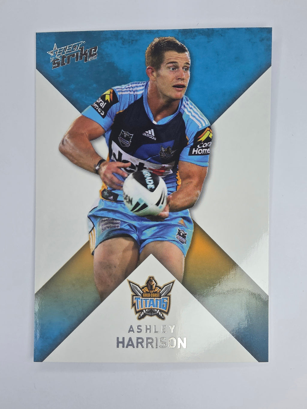 NRL 2011 Strike Base Card #59 Ashley Harrison Gold Coast Titans