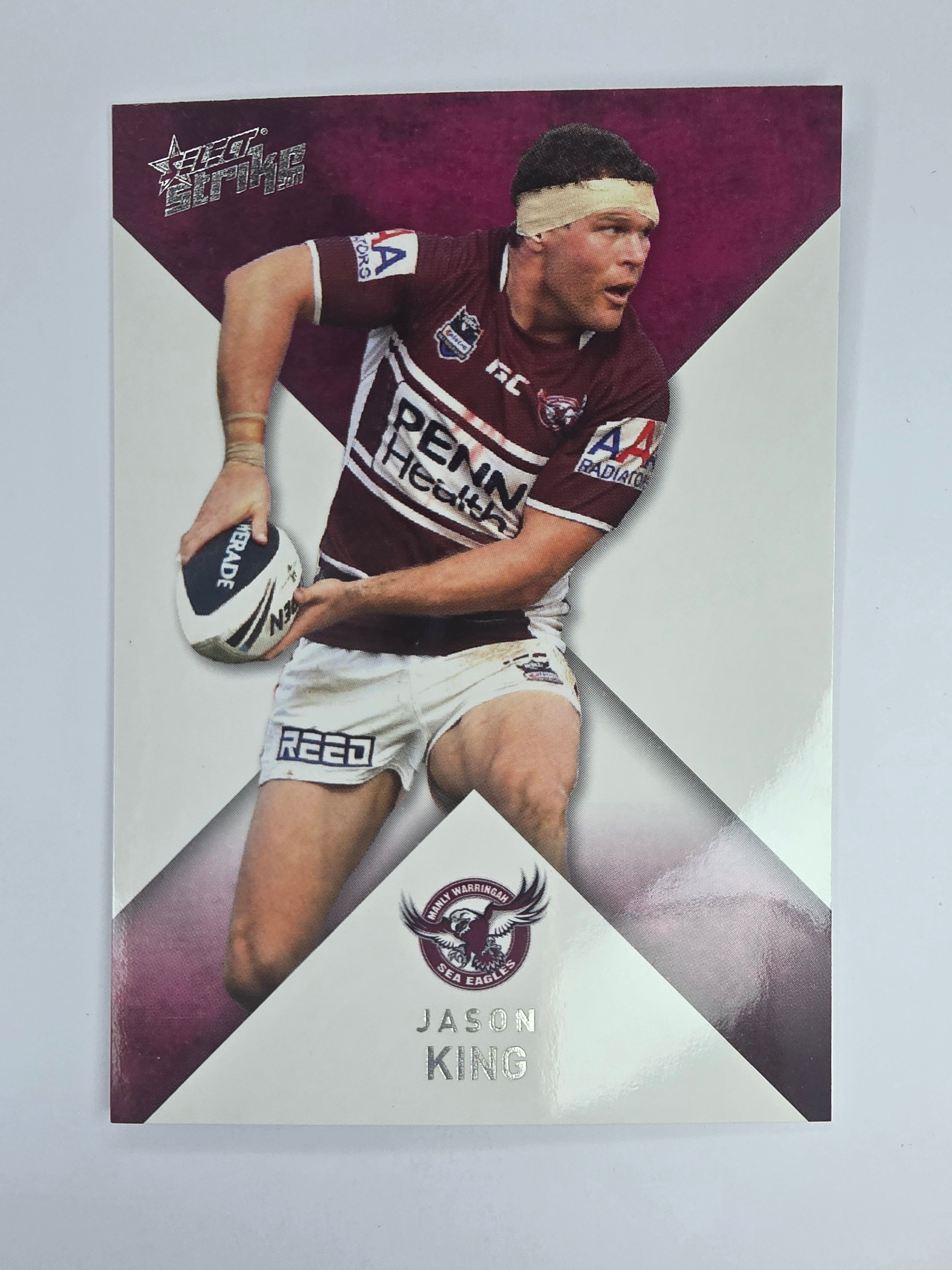 NRL 2011 Strike Base Card #66 Jason King Manly Warringah Sea Eagles