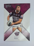 NRL 2011 Strike Base Card #69 Kieran Foran Manly Warringah Sea Eagles
