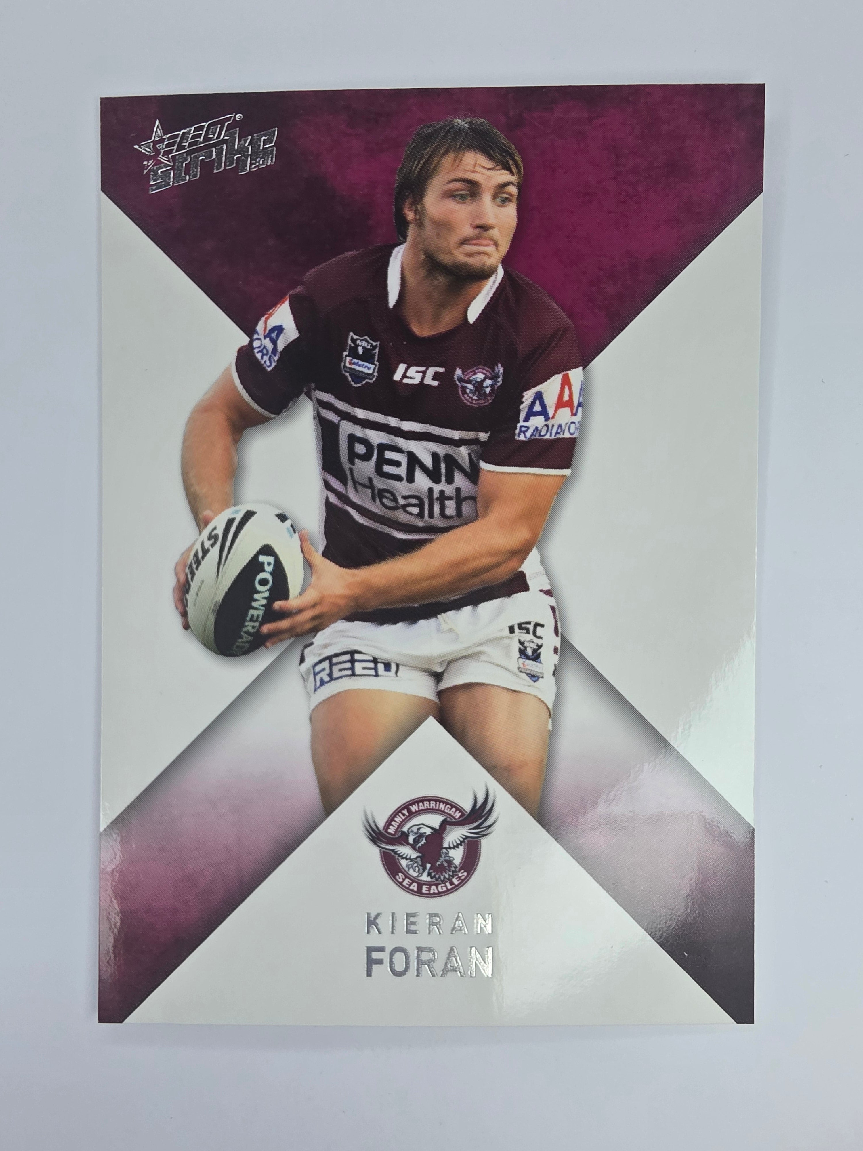 NRL 2011 Strike Base Card #69 Kieran Foran Manly Warringah Sea Eagles