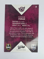 NRL 2011 Strike Base Card #69 Kieran Foran Manly Warringah Sea Eagles