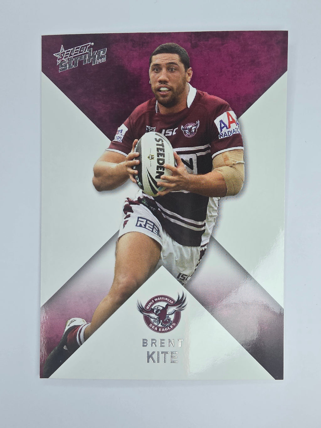 NRL 2011 Strike Base Card #70 Brent Kite Manly Warringah Sea Eagles