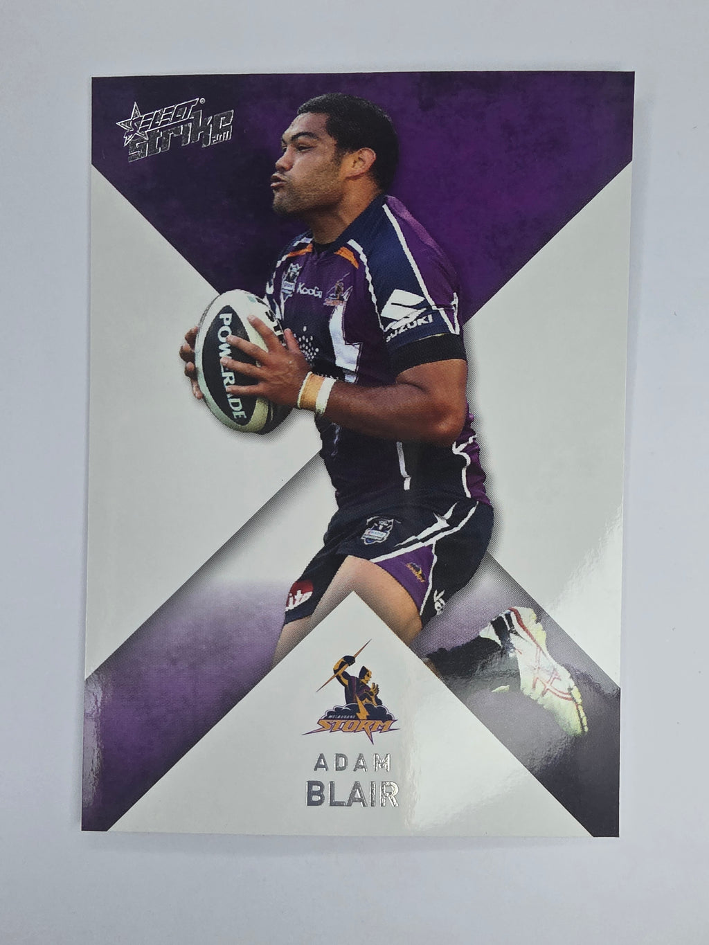 NRL 2011 Strike Base Card #79 Adam Blair Melbourne Storm