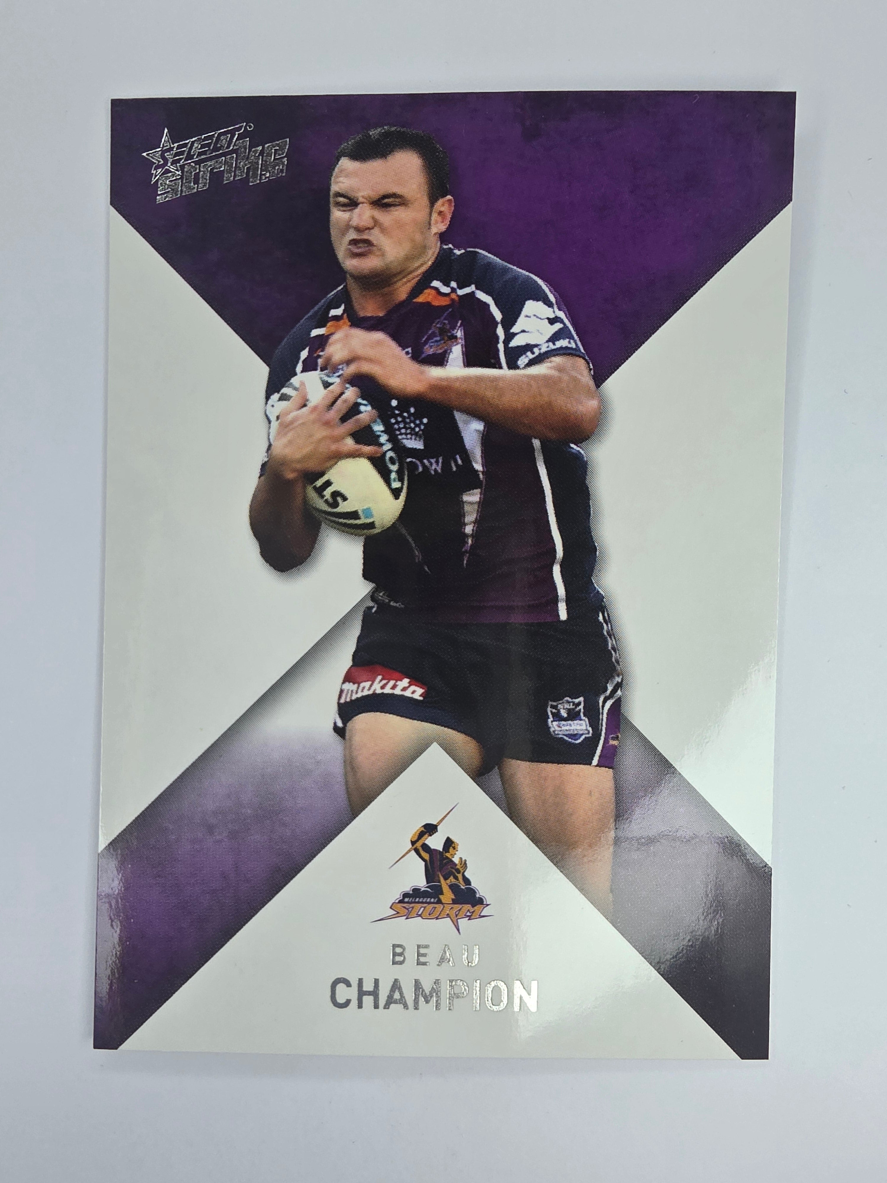 NRL 2011 Strike Base Card #80 Beau Champion Melbourne Storm