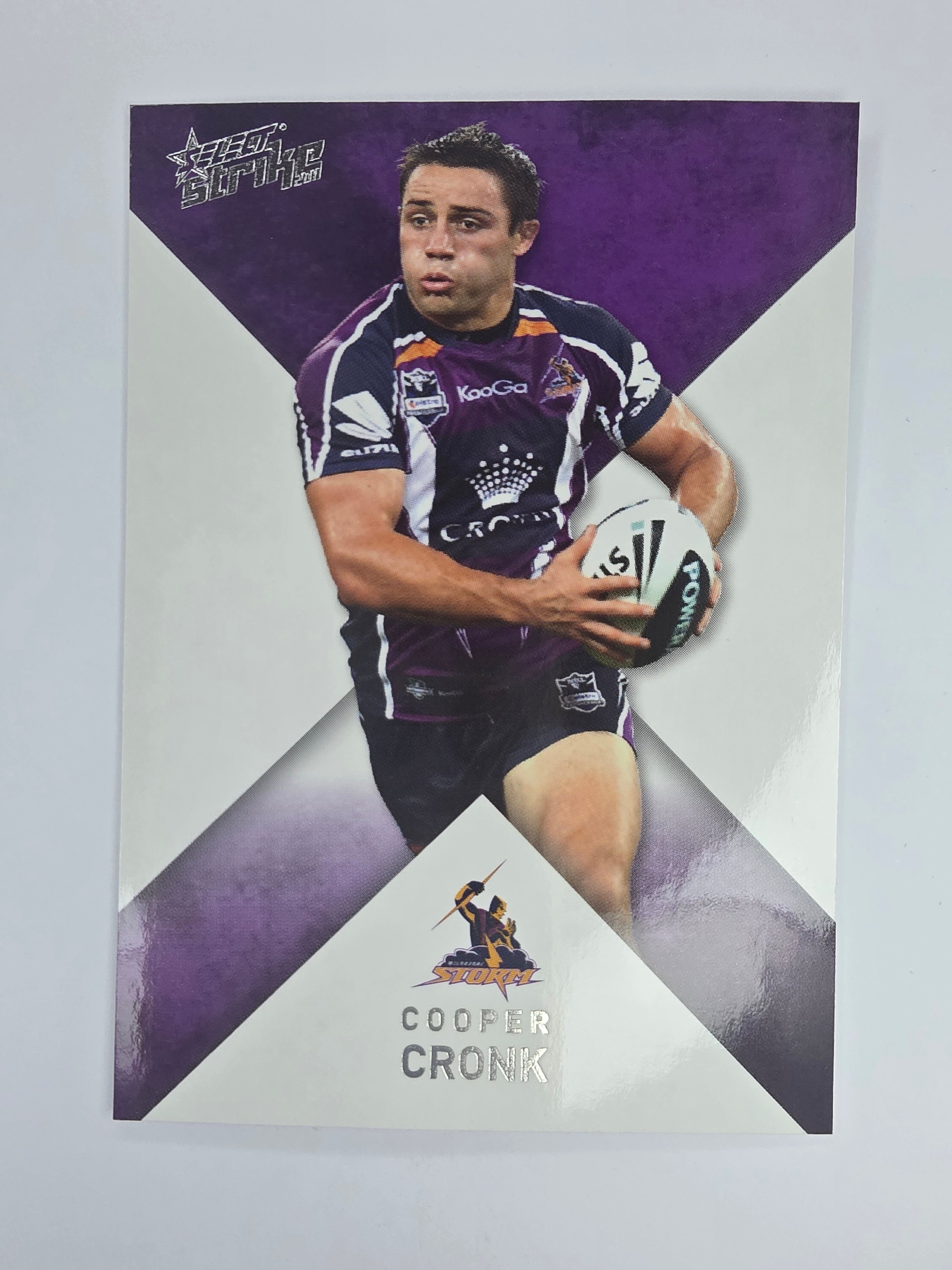 NRL 2011 Strike Base Card #81 Cooper Cronk Melbourne Storm