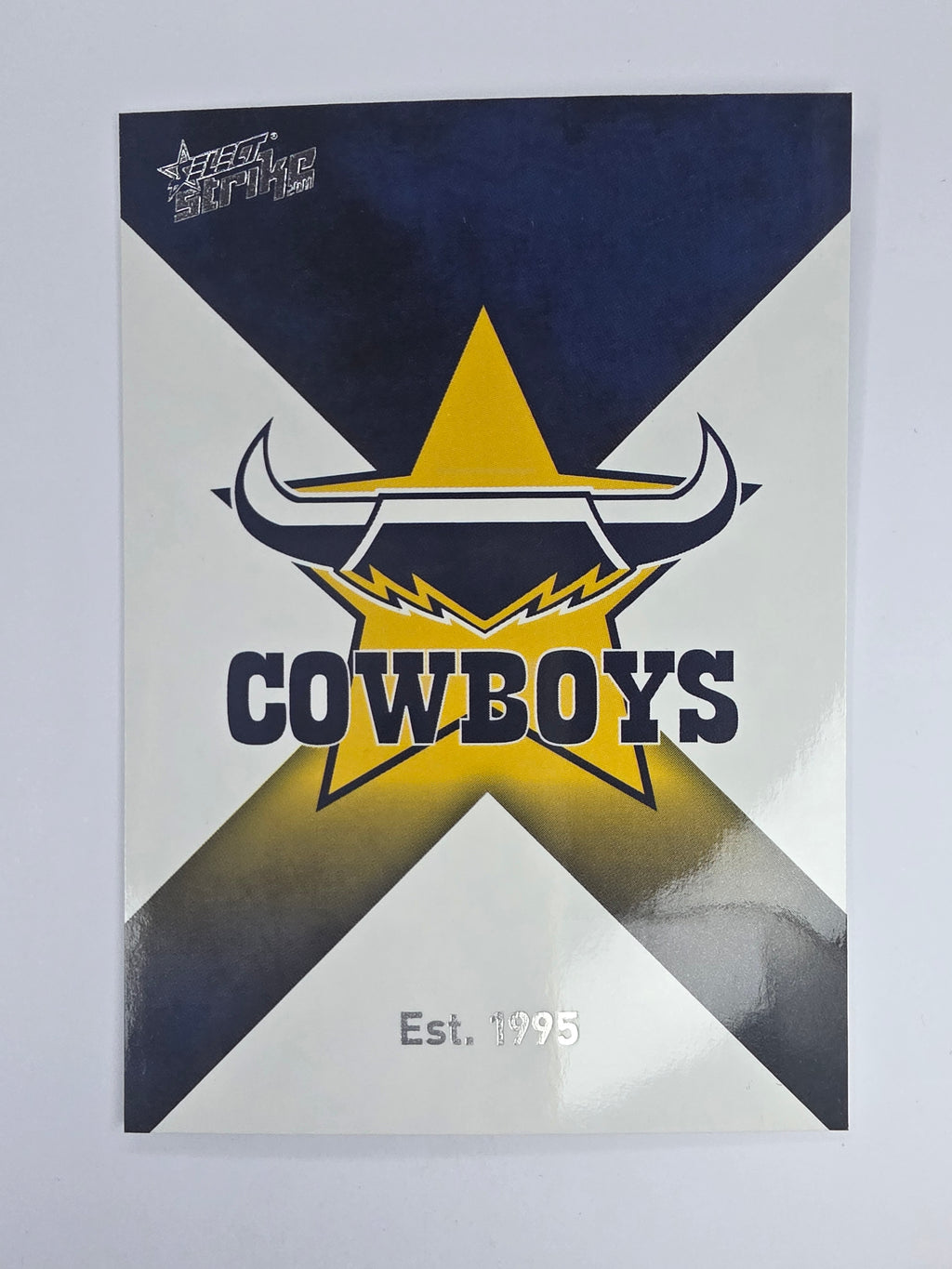 NRL 2011 Strike Base Card #101 North Queensland Cowboys Logo