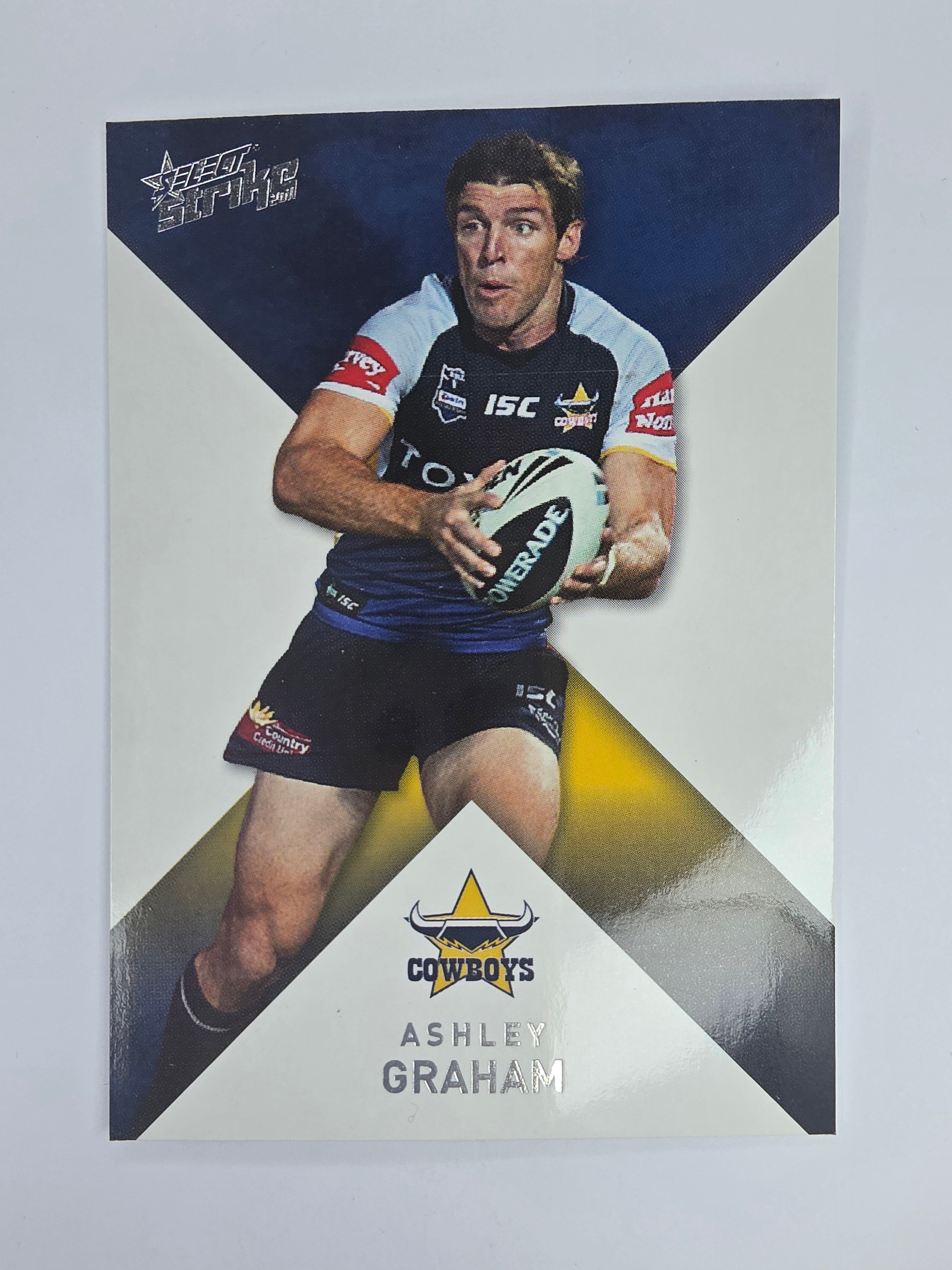 NRL 2011 Strike Base Card #106 Ashley Graham North Queensland Cowboys