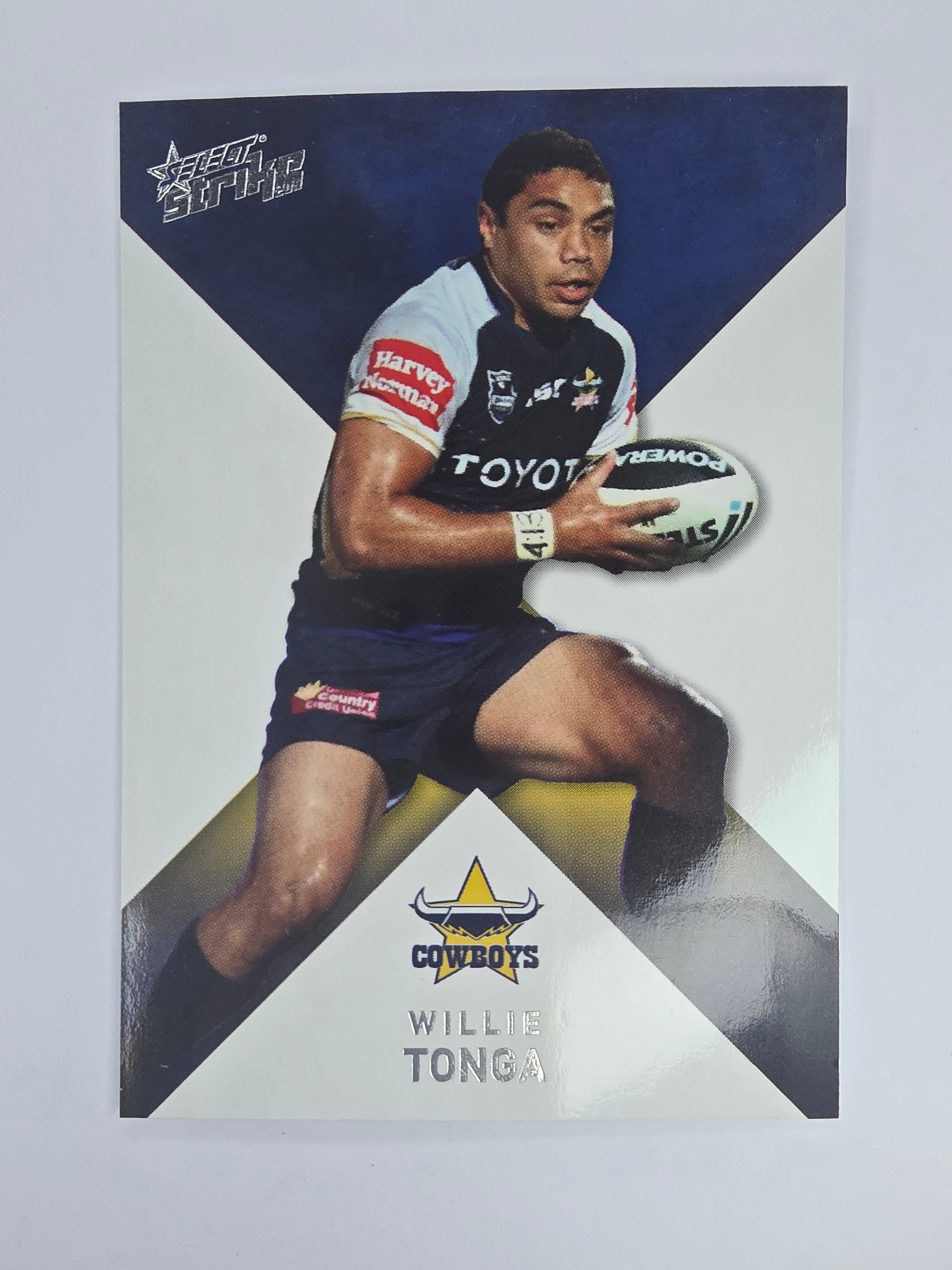 NRL 2011 Strike Base Card #112 Willie Tonga North Queensland Cowboys