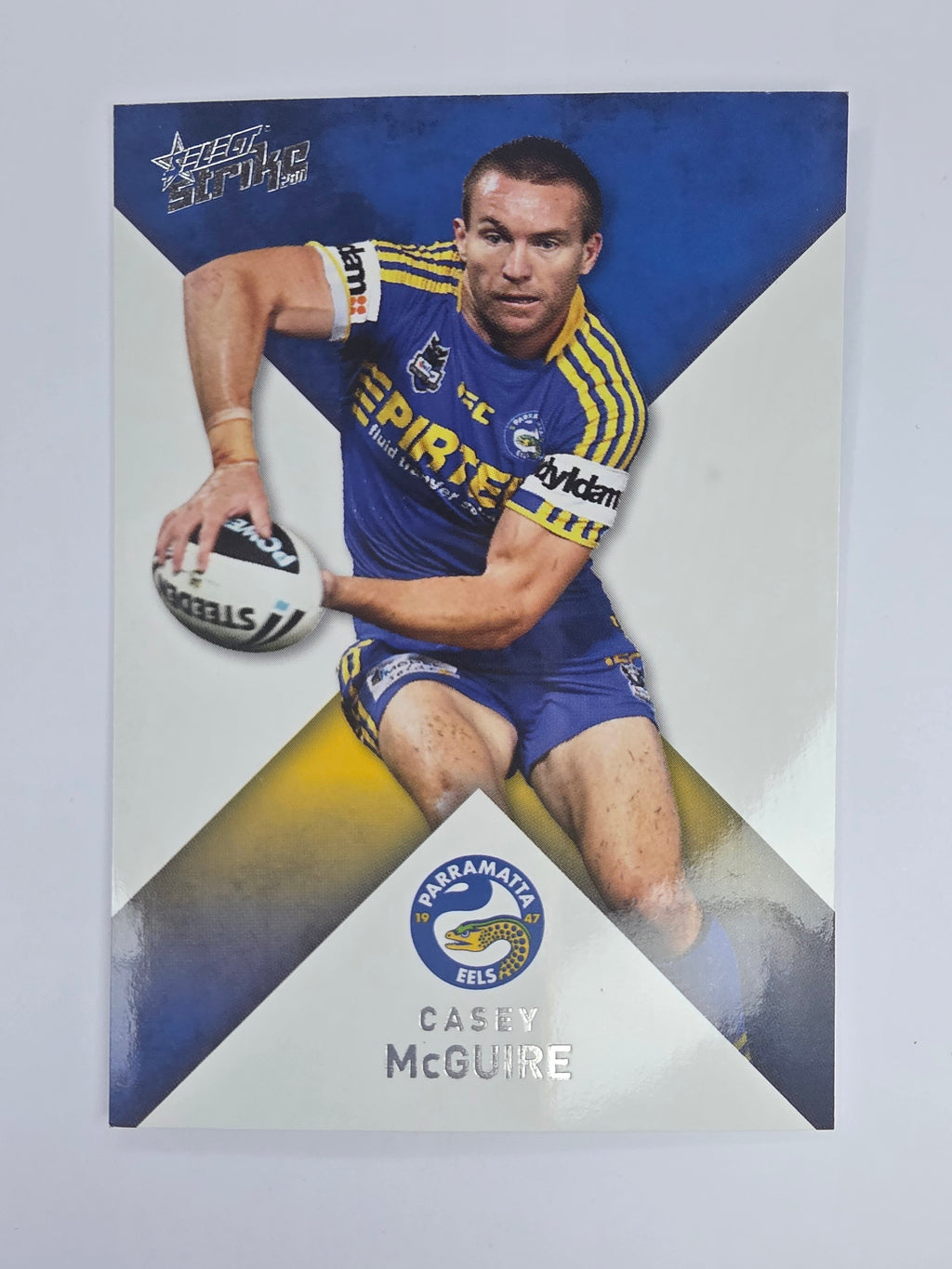 NRL 2011 Strike Base Card #118 Casey McGuire Parramatta Eels