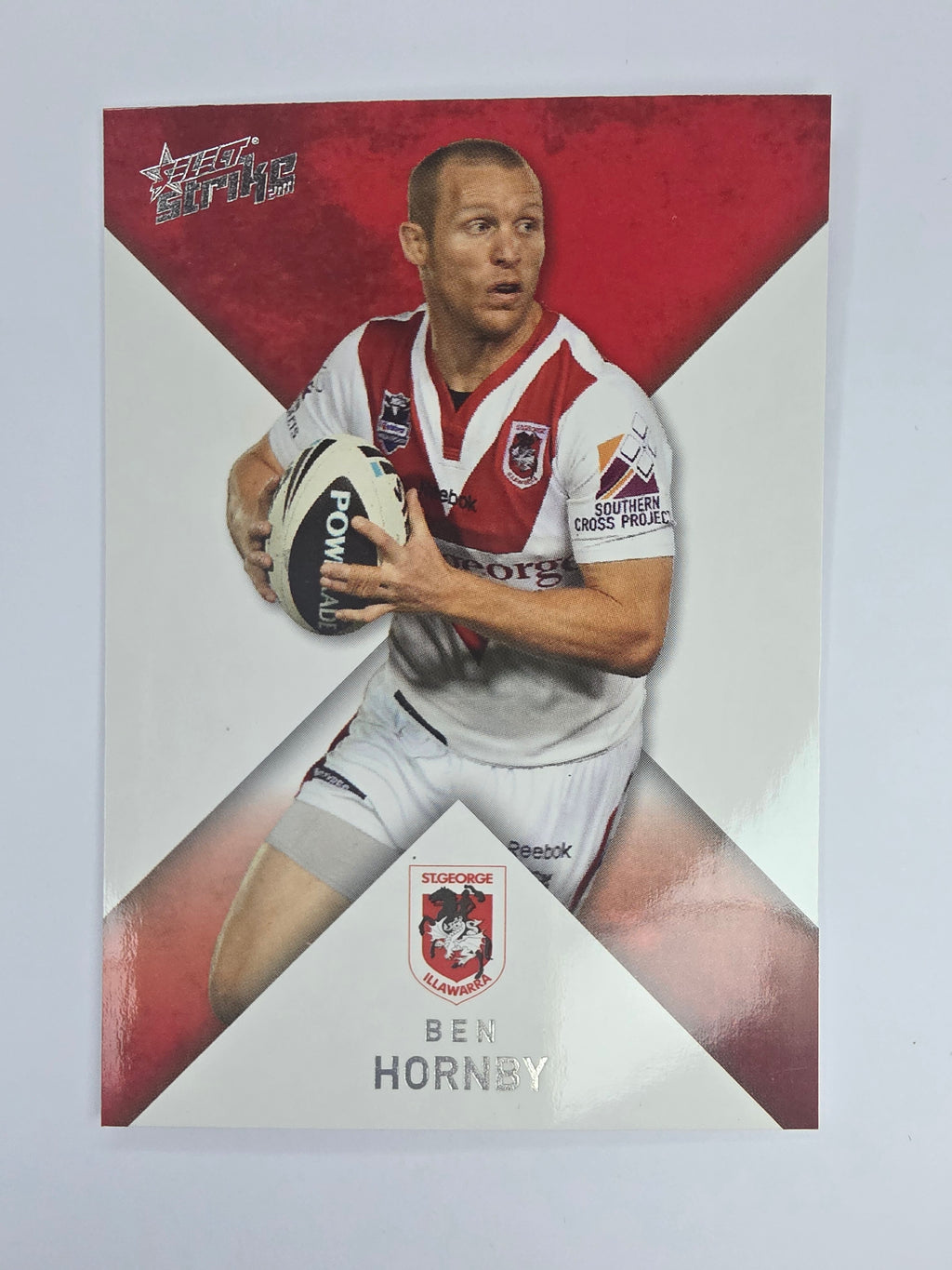 NRL 2011 Strike Base Card #138 Ben Hornby St George Illawarra Dragons