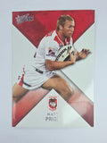 NRL 2011 Strike Base Card #146 Matt Prior St George Illawarra Dragons