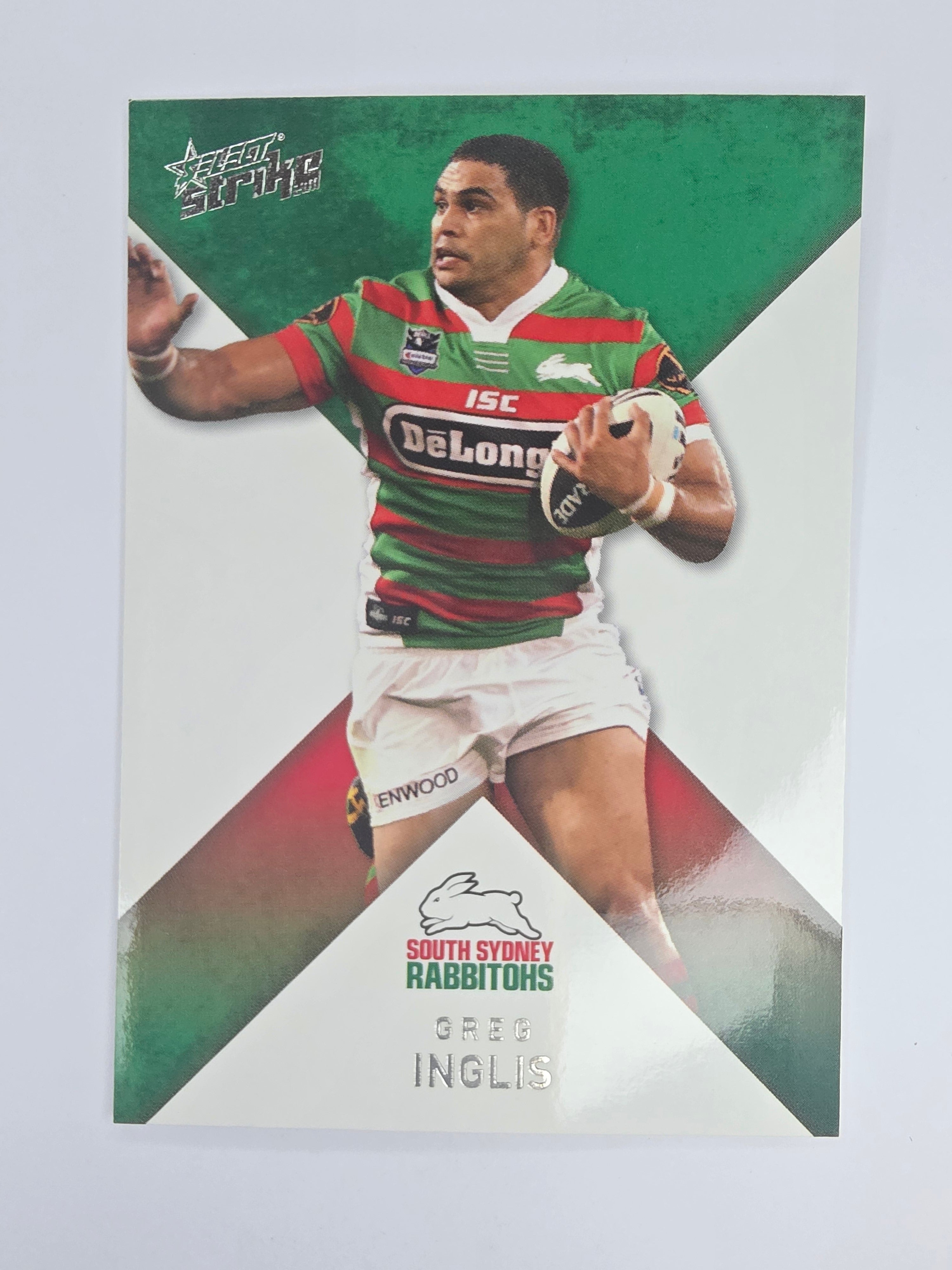 NRL 2011 Strike Base Card #151 Greg Inglis South Sydney Rabbitohs