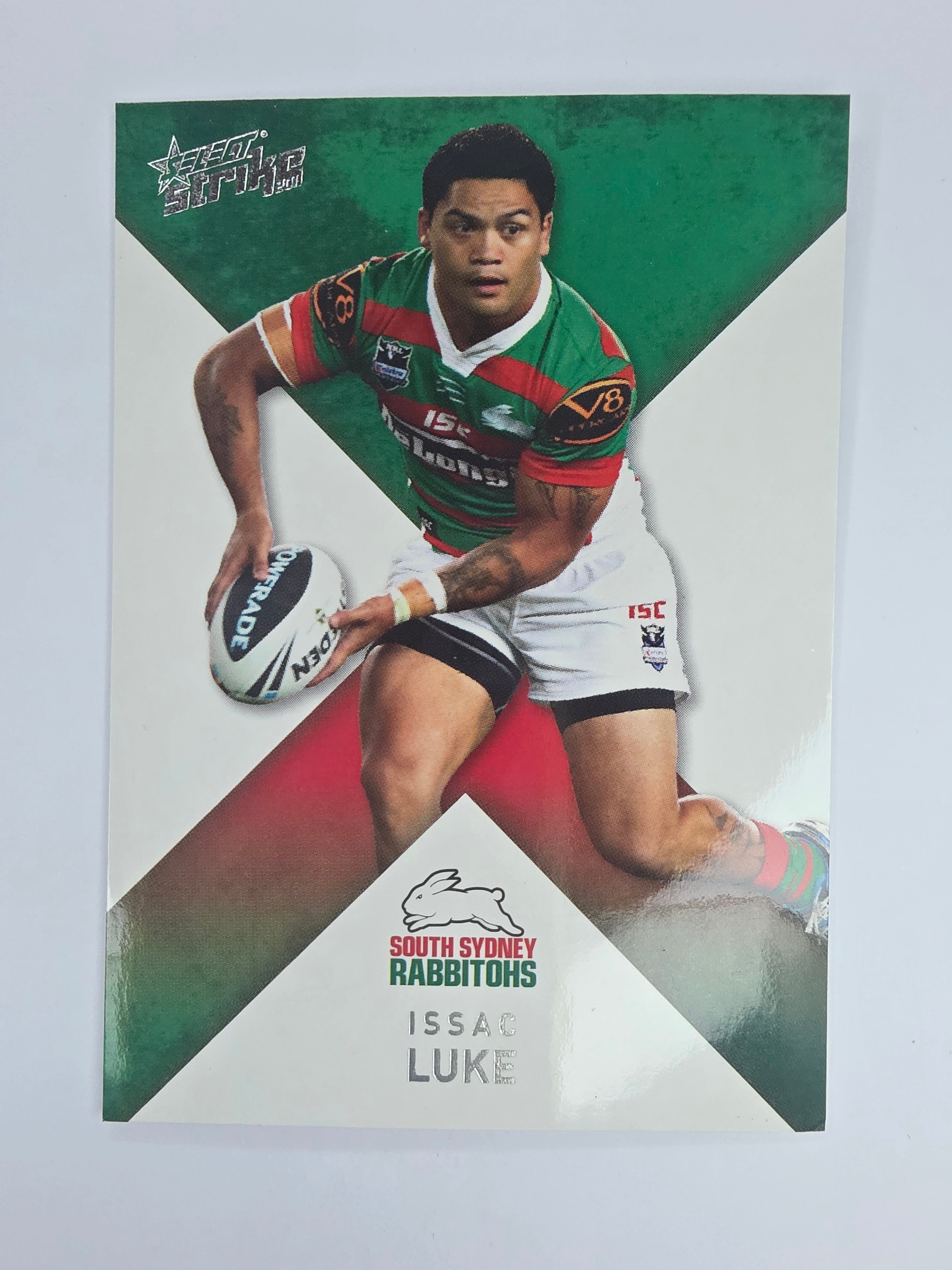 NRL 2011 Strike Base Card #152 Issac Luke South Sydney Rabbitohs