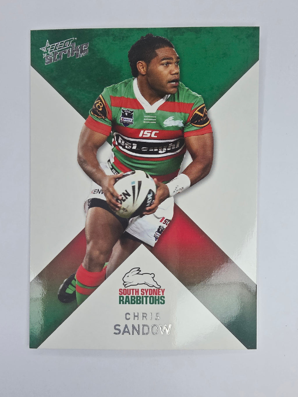 NRL 2011 Strike Base Card #155 Chris Sandow South Sydney Rabbitohs