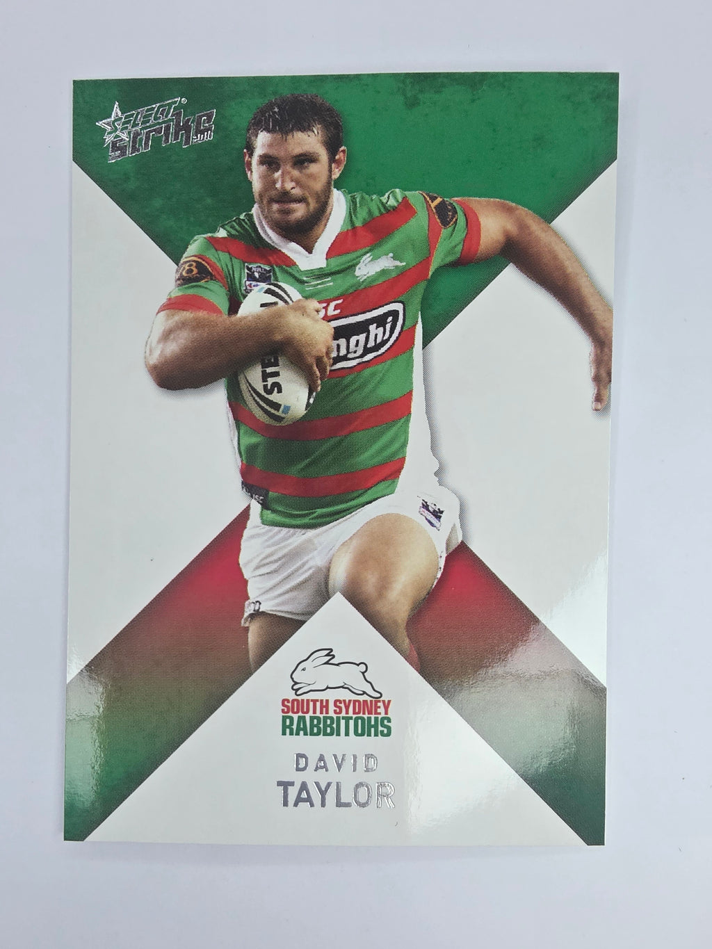 NRL 2011 Strike Base Card #158 David Taylor South Sydney Rabbitohs