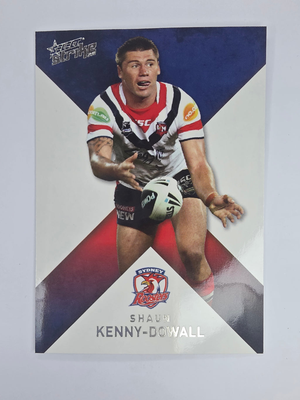 NRL 2011 Strike Base Card #165 Shaun Kenny-Dowall Sydney Roosters
