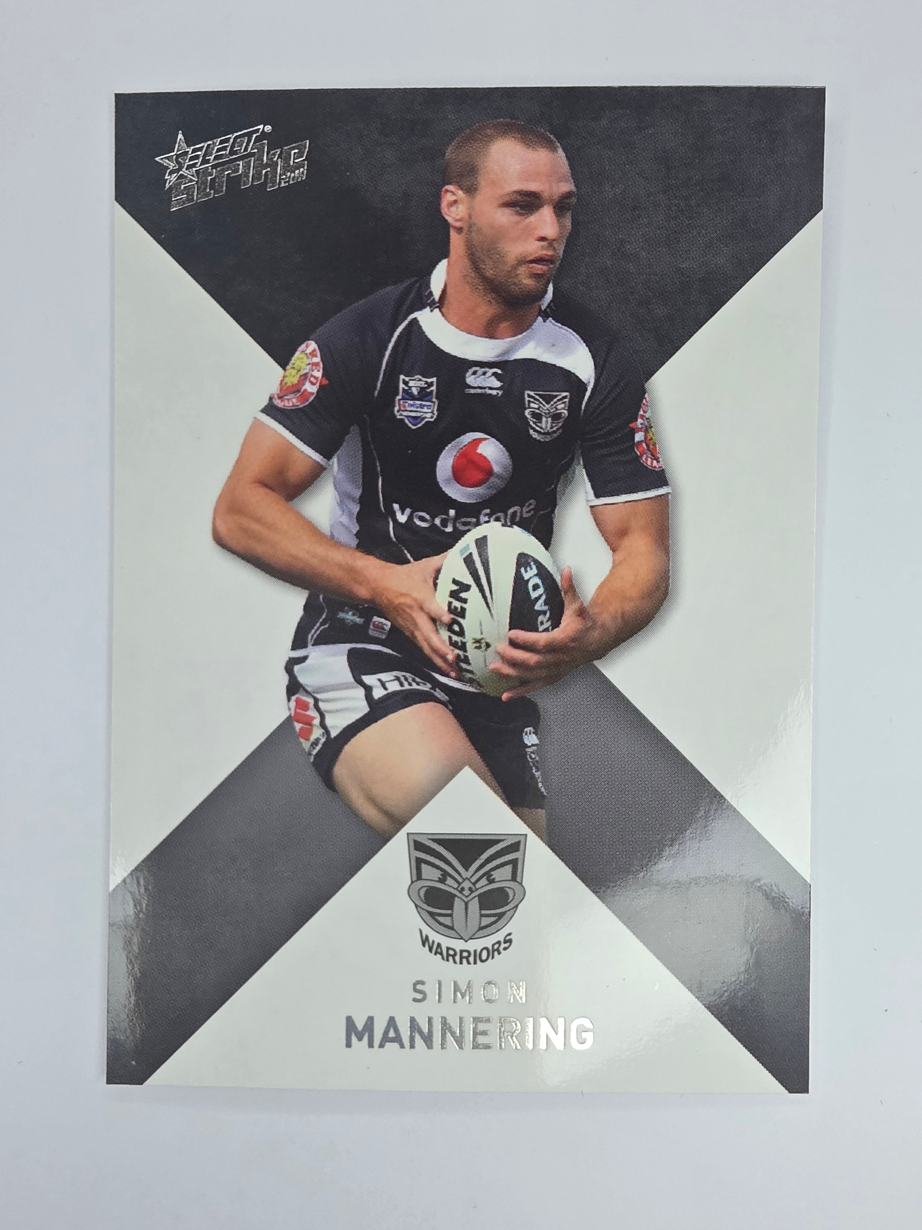 NRL 2011 Strike Base Card #174 Simon Mannering New Zealand Warriors