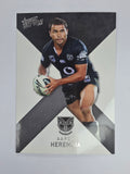 NRL 2011 Strike Base Card #177 Aaron Heremaia New Zealand Warriors