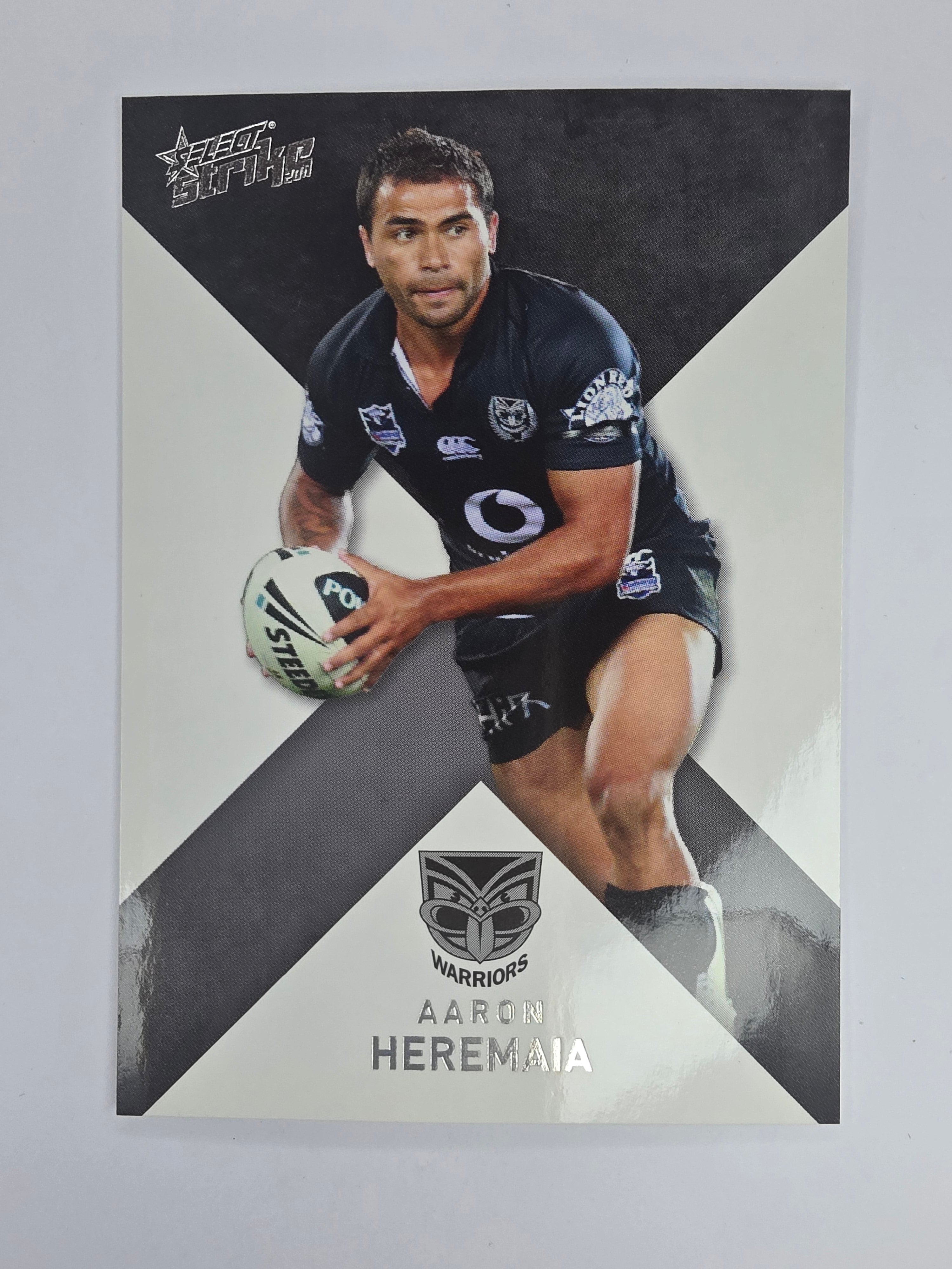 NRL 2011 Strike Base Card #177 Aaron Heremaia New Zealand Warriors