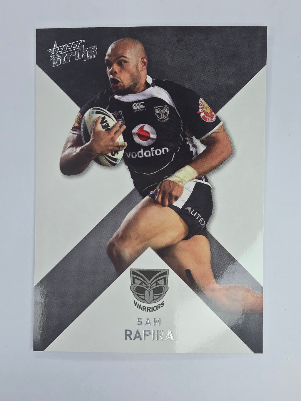 NRL 2011 Strike Base Card #184 Sam Rapira New Zealand Warriors