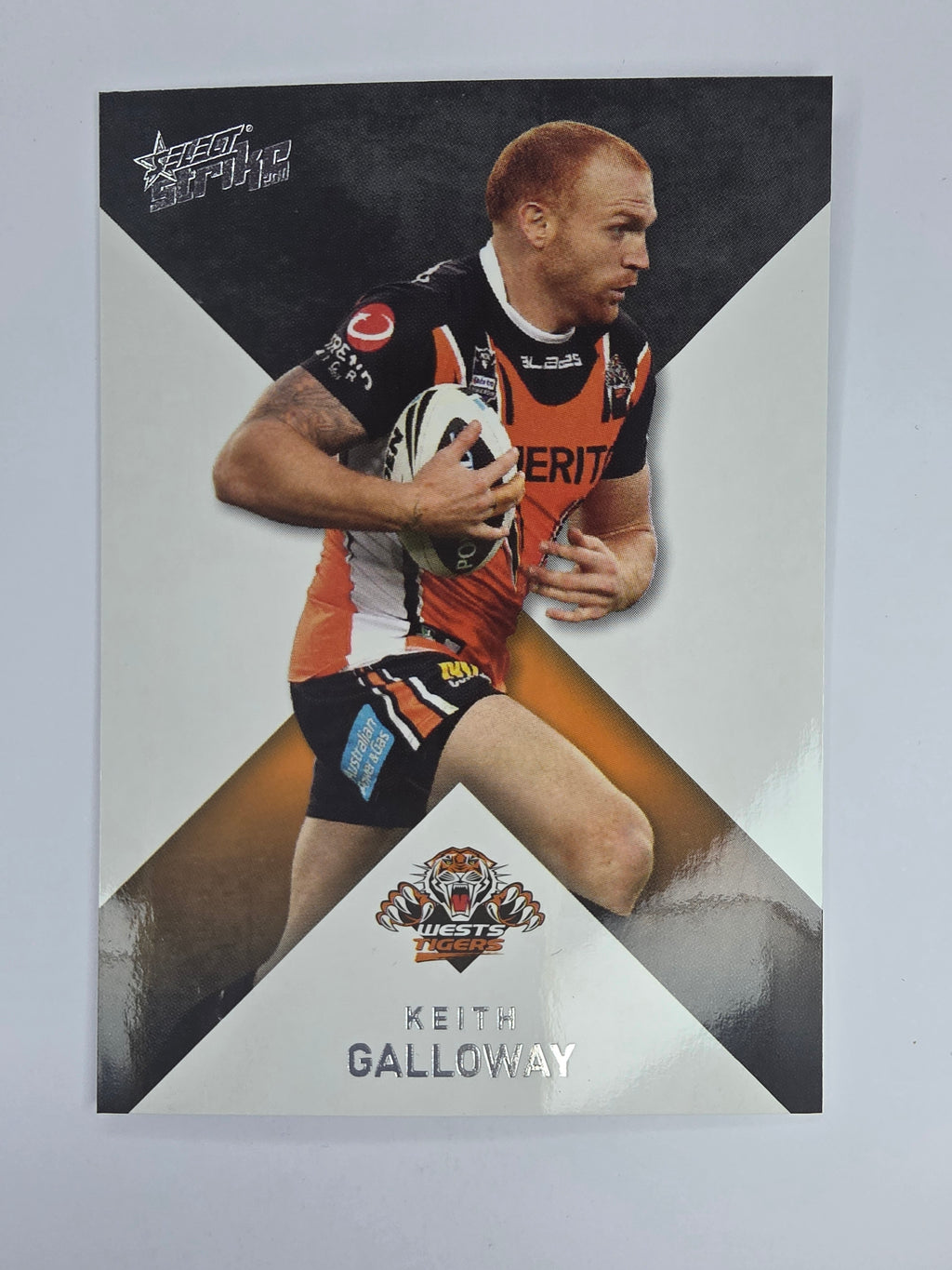 NRL 2011 Strike Base Card #188 Keith Galloway Wests Tigers
