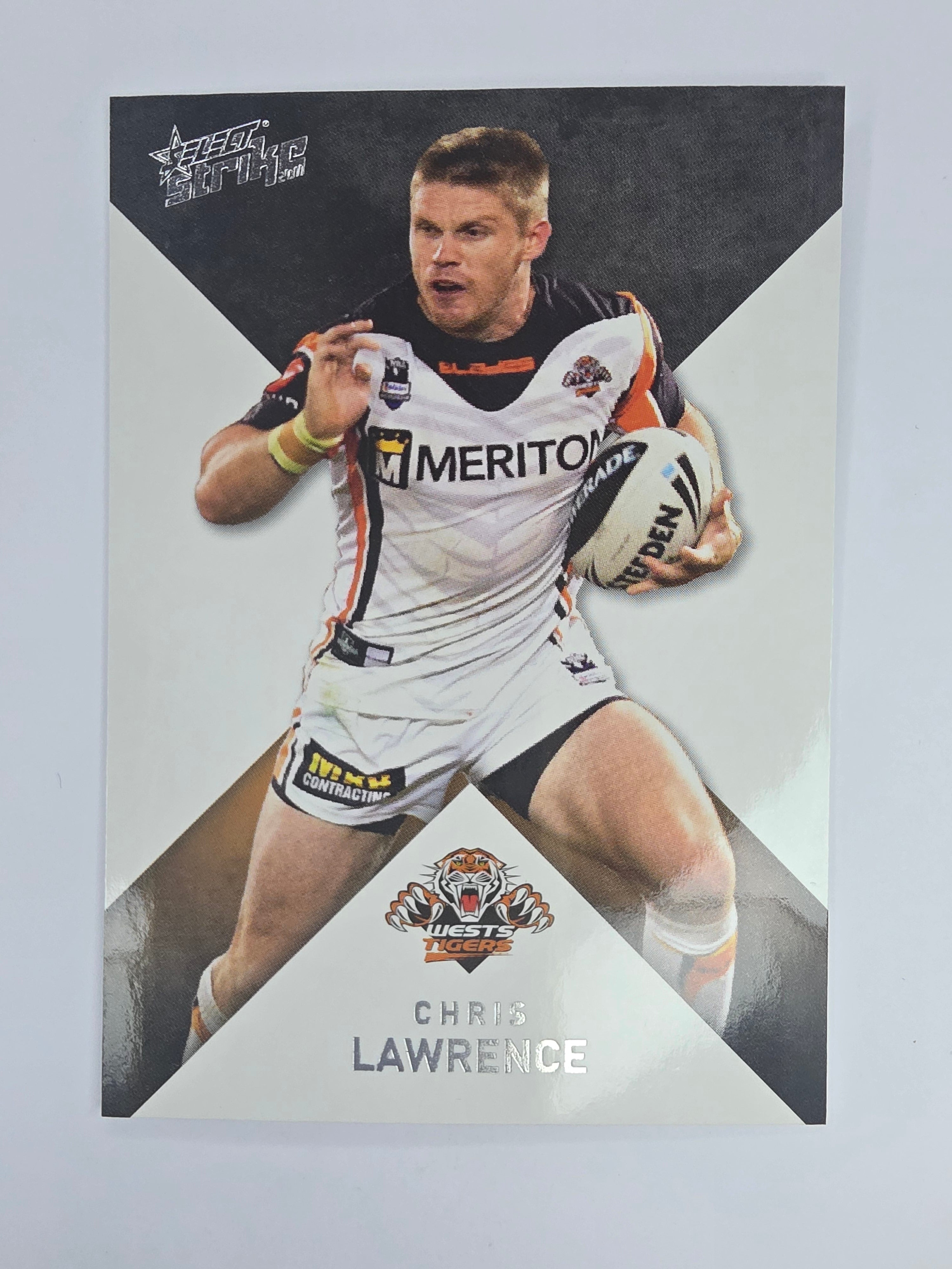 NRL 2011 Strike Base Card #190 Chris Lawrence Wests Tigers